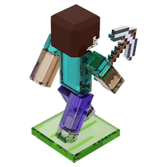 Steve Minecraft Offical Minecraft Steve - Swarovski Official